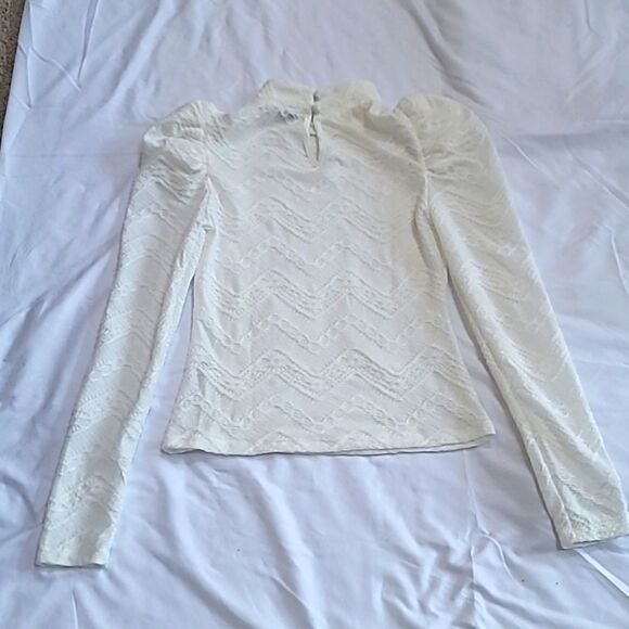 Women's stretch lace blouse - Picture 4 of 5